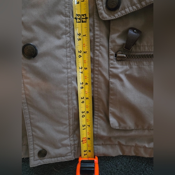 London fog, large, winter coat, tan, goose down - Picture 2 of 11